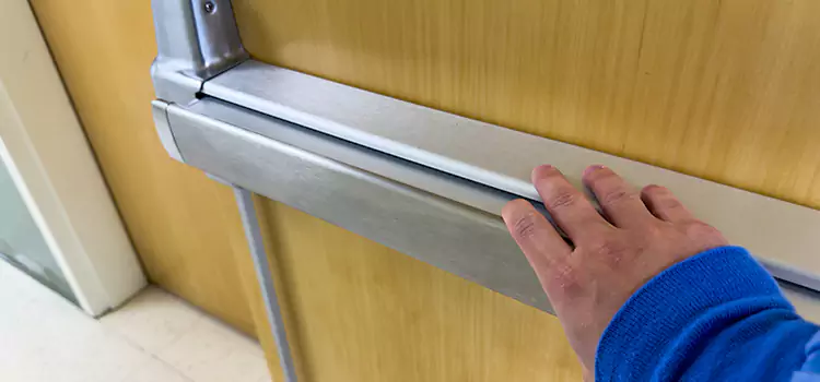 Installing a Push Bar on a Door Northport